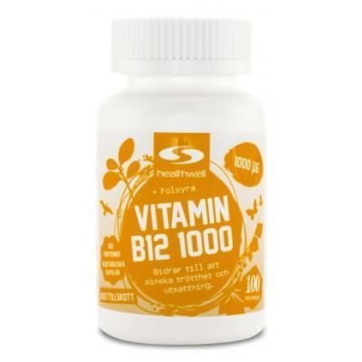 Healthwell Vitamin B12 1000 Metylerad